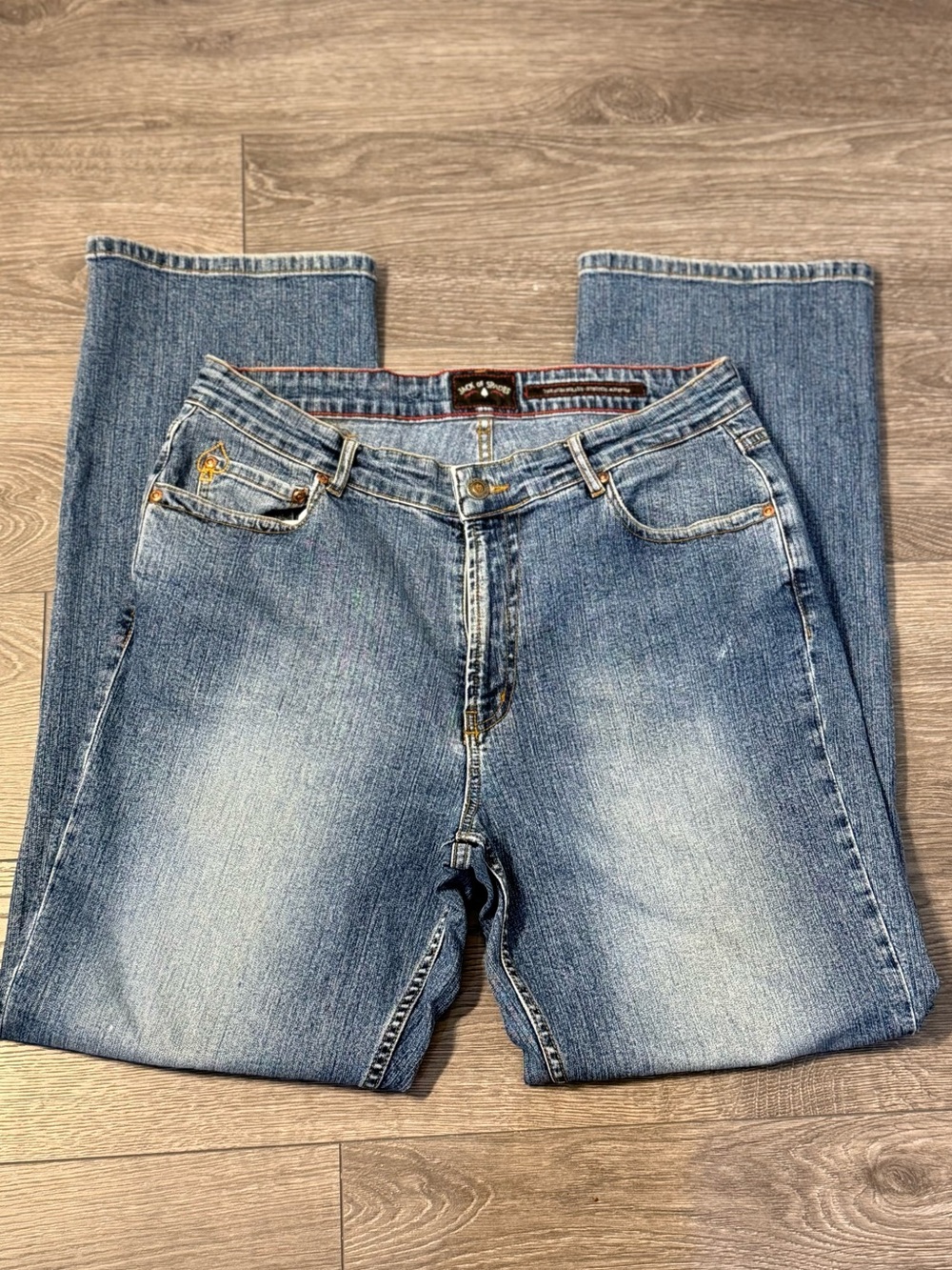 Jack of spades men’s Straight Fit Light Blue Denim Jeans